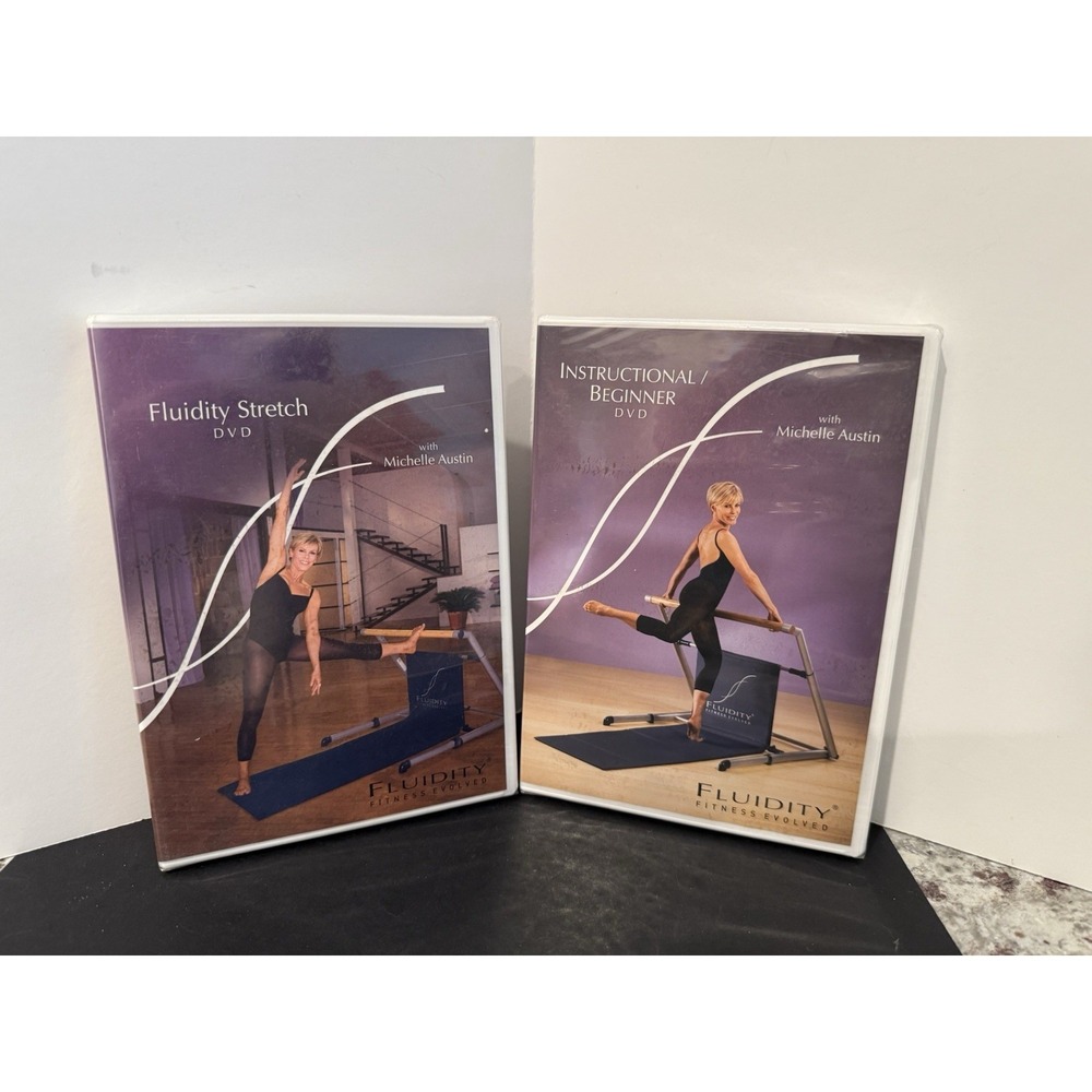 Fluidity Stretch Michelle Austin Fluidity Fitness Evolved Instructional DVDs NEW